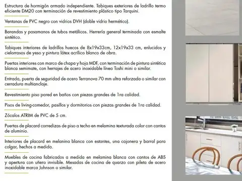 Departamento en Venta con 1 cocheras