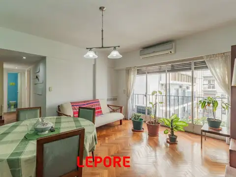 Hermoso 3 Ambientes con dependencia - Luis Maria Campos 1400