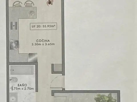 Departamento en Venta en San Antonio De Padua, USD 86.000