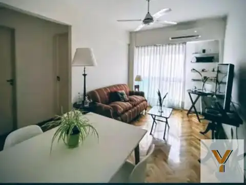 Departamento 2 ambientes con 1 baño
