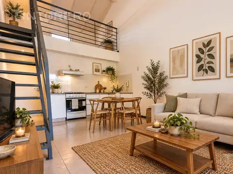 Departamento en venta de dos ambientes con balcón y cochera en Castelar norte.