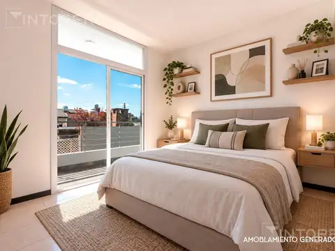 Departamento 2 ambientes con 1 baño