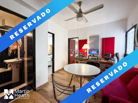 -RESERVADO- APTO CRÉDITO- 2 Amb. Buena Distribución y Excelente Ubicación.