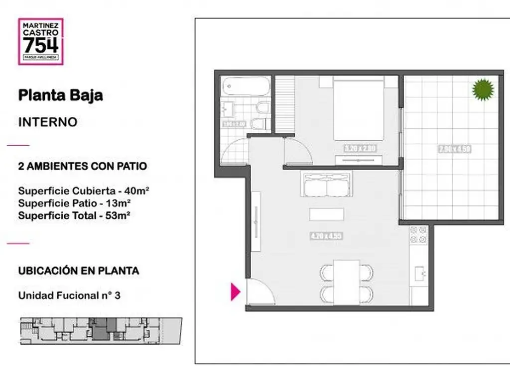 M Martinez Castro 700 - Entrega Diciembre 2024