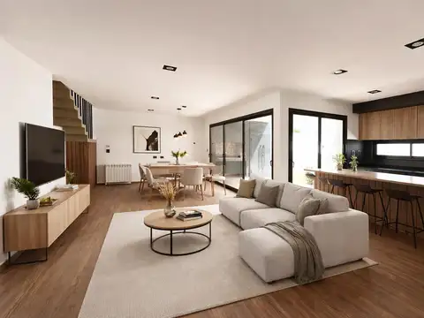 Casa en Chacra del Norte: Dúplex de 3 dormitorios, 2 baños y toilette