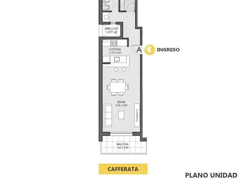 Departamento en Venta en Echesortu, Rosario