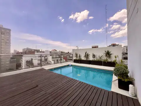 Departamento 2 ambientes vista abierta