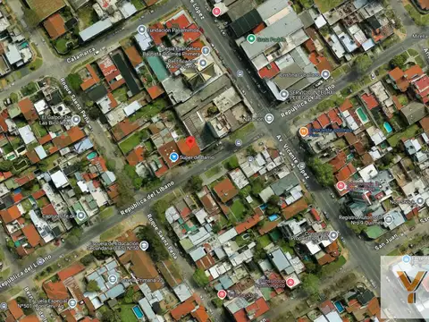República del Líbano e/ Avenida Vicente López y Roque Sáez Peña