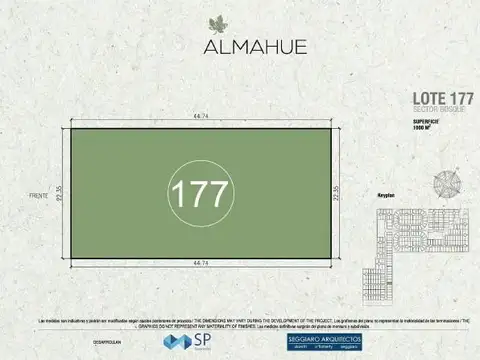 Terreno en Venta de 1000,0 m2