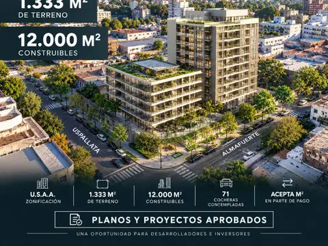 LOTE PARQUE PATRICIOS U.S.A.A. PLANOS APROBADOS 