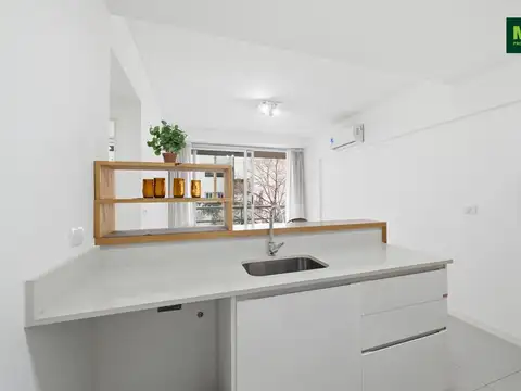 Departamento 2 ambientes con 1 baño