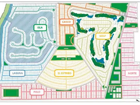 Venta Terrenos  Club de Campo Los tres Pinos-Barrio El Estribo GENERAL RODRIGUEZ