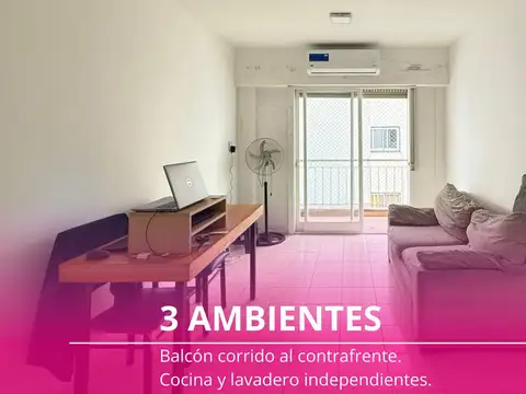 Venta - Departamento - 3 ambientes - Balvanera - Balcón