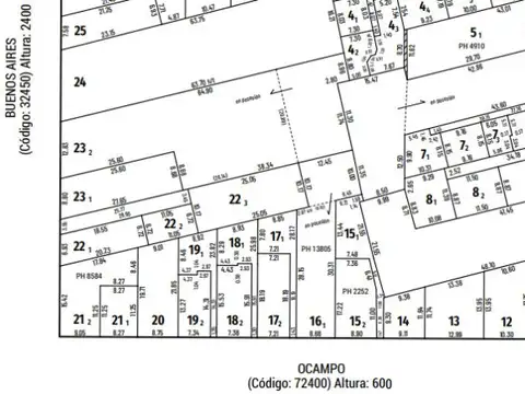Terreno en Venta de 211,0 m2