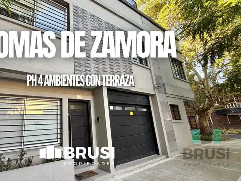 PH 4 AMBIENTES EN VENTA EN LOMAS DE ZAMORA CON TERRAZA