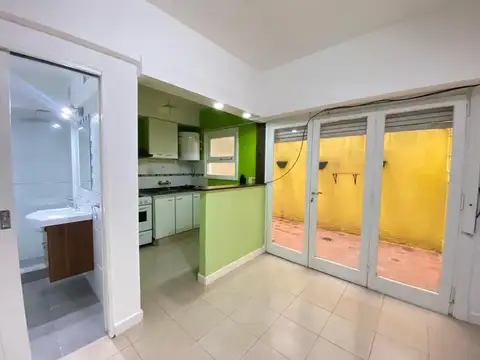 ALQUILER 36 MESES -  DEPARTAMENTO DE 1 AMBIENTE CON PATIO