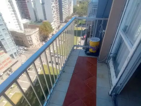 Departamento 1 ambiente a la calle - vista al mar