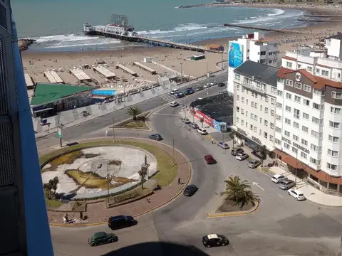 Departamento 1 ambiente a la calle - vista al mar