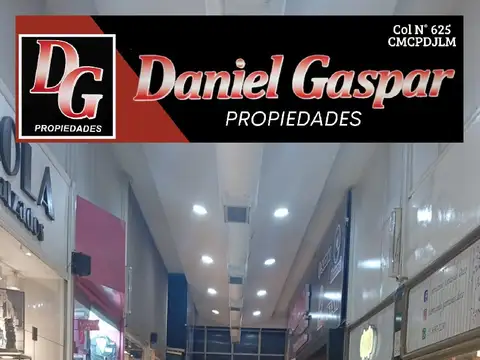 ALQUILER – IMPORTANTE LOCAL COMERCIAL EN GALERÍA CENTRO – MORÓN