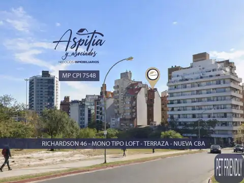 ALQUILER Monoambiente tipo loft con altillo y terraza exclusiva – Nueva Córdoba