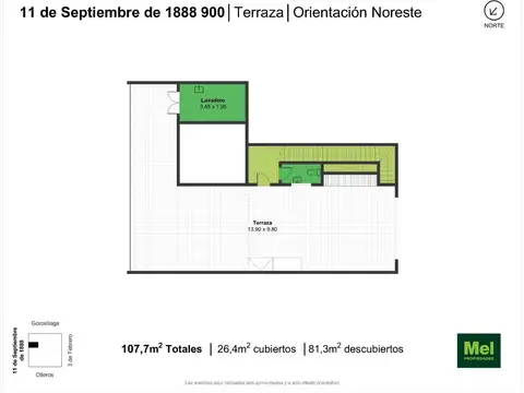 Departamento en Venta de 3 dormitorios
