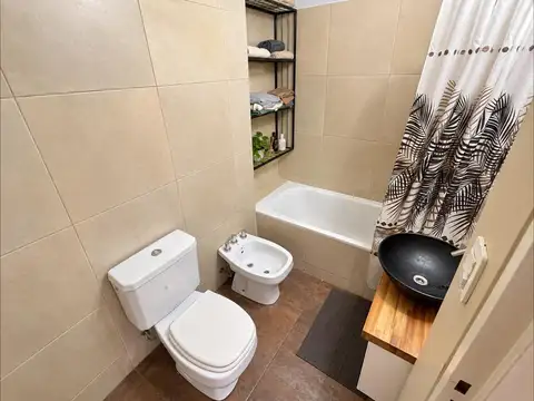 Departamento 2 ambientes con 1 baño