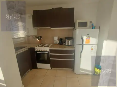 Departamento 2 ambientes con 2 baños