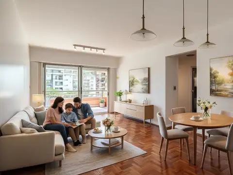 DEPARTAMENTO . CONTRAFRENTE . VISTA ABIERTA