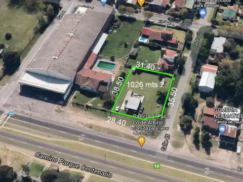 Camino Centenario y 45