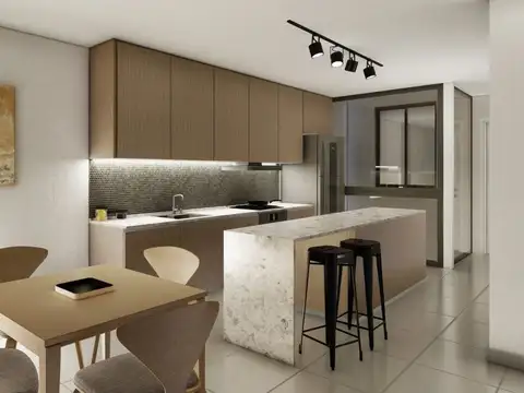 Departamento 4 ambientes con 2 baños