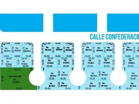 Terreno en Venta de 382,0 m2