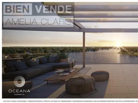 EXCLUSIVA UNIDAD 3 AMBIENTES  CON VISTA AL LAGO | NORDELTA