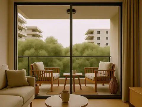 Departamento 2 ambientes con 1 baño