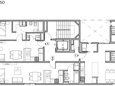 Departamento en Venta de 3 ambientes