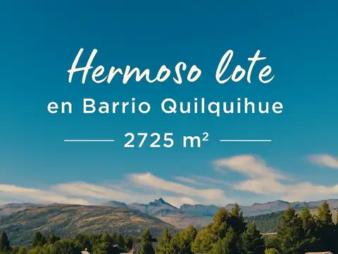 Terreno - Quilquihue