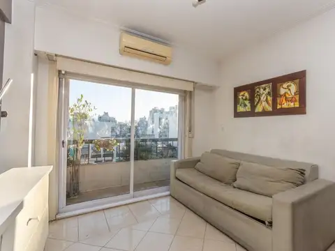 DEPTO EN VENTA 4 AMB CON BALCON FLORES LUMINOSO