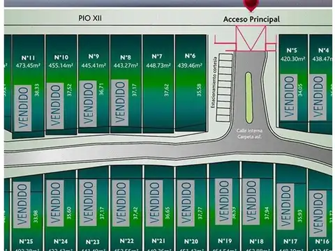 Terreno en Venta en Paso del Rey, USD 32.000