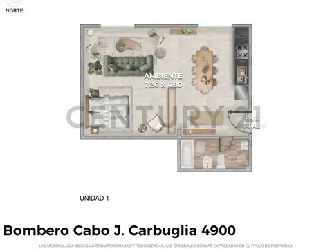 BOMBERO CABO J CARBUGLIA 4900, Piso 0