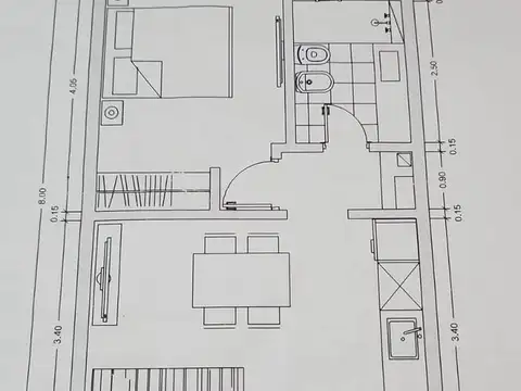 Departamento en Venta con 1 cocheras