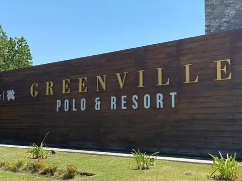 VENTA LOTE FRENTE AL CAMPO DE POLO, GREENVILLE POLO & RESORT. 