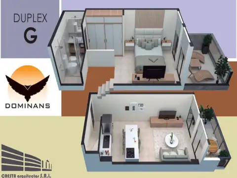 VENTA GRAL.PAZ DEPTO. 1 DOR. . DUPLEX CON BALCON