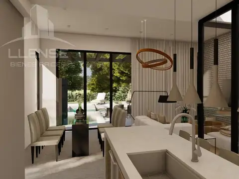 Casa 4 ambientes con 2 baños