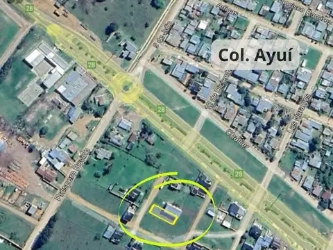 Terreno en Venta 33  mts Fondo