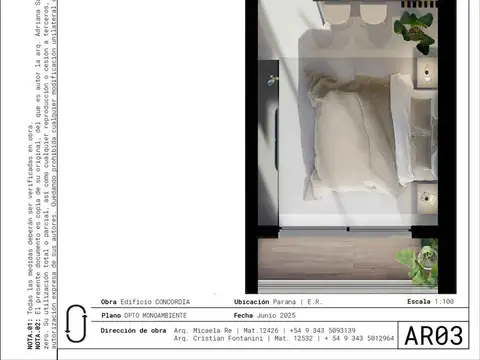 Departamento en Venta de Monoambiente