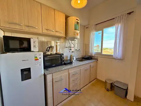 Departamento monoambiente frente al mar en Villa Gesell