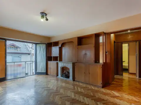 Departamento 2 ambientes con 1 baño