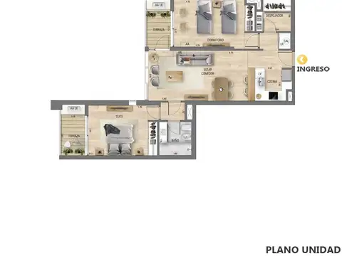 Departamento - Carrasco