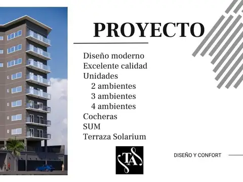Departamento en Venta de Monoambiente