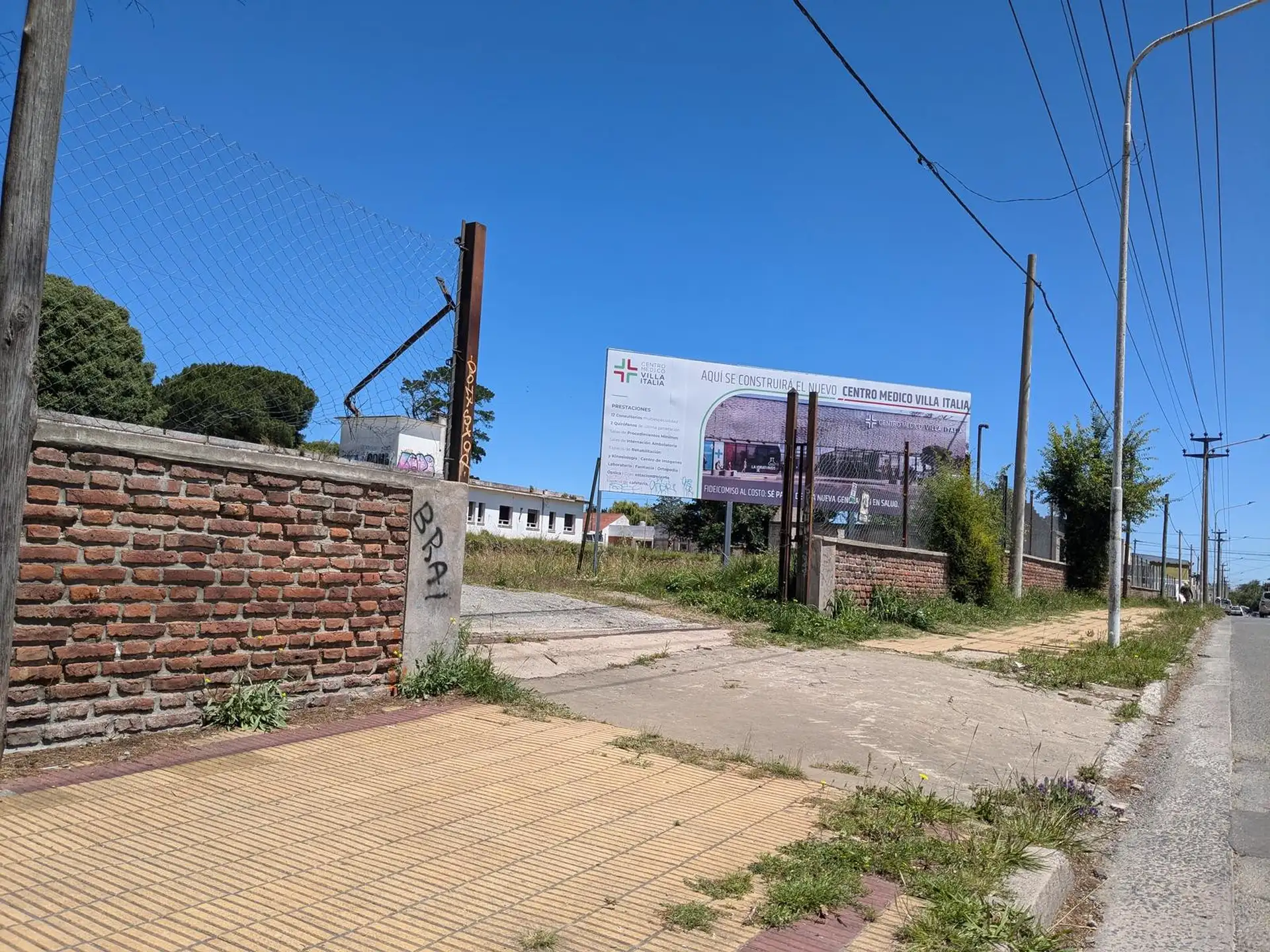 Lote 400m² listo para construir en Villa Italia