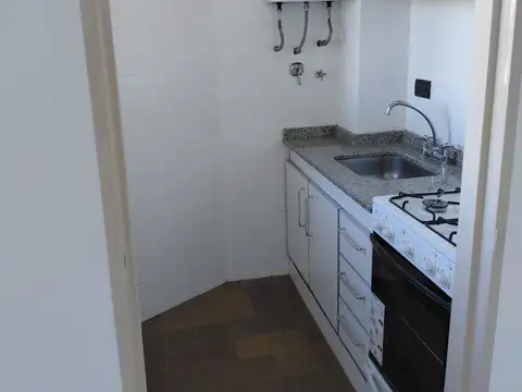 Departamento 2 ambientes con 1 baño